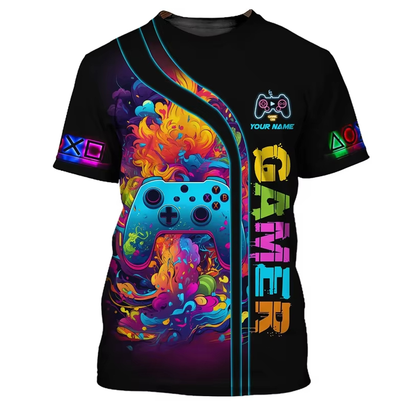Retro Gaming T Shirt - Child Game T Shirt Children Top