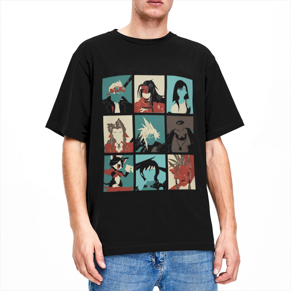 เสื้อยืดลาย Fantasy Final 7สำห - Retro Gaming T Shirt บทวิจารณ์และราคา